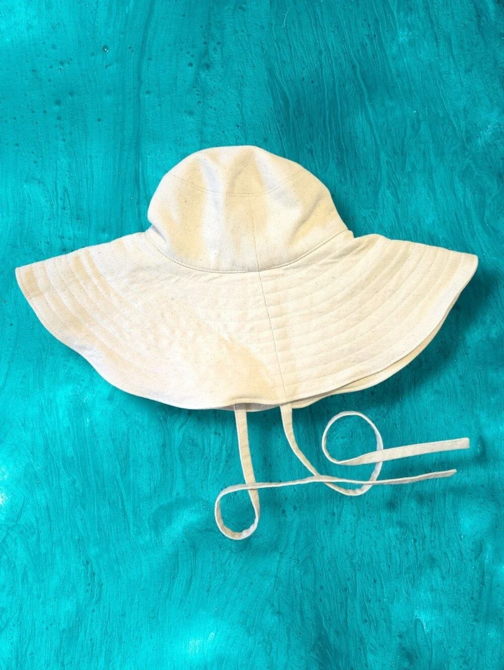 Ruslan Baginskiy Cotton Canvas Bucket Hat with Chin Strap Large Modern Beach Sun